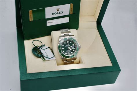 rolex hulk box and papers|More.